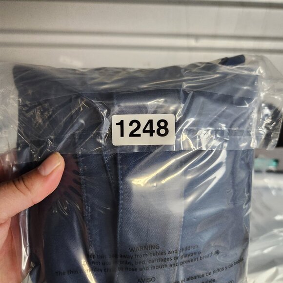 J Jill Womens size 10 Everyday Blue Utility Tapered Leg Cargo Pants - Picture 10 of 10